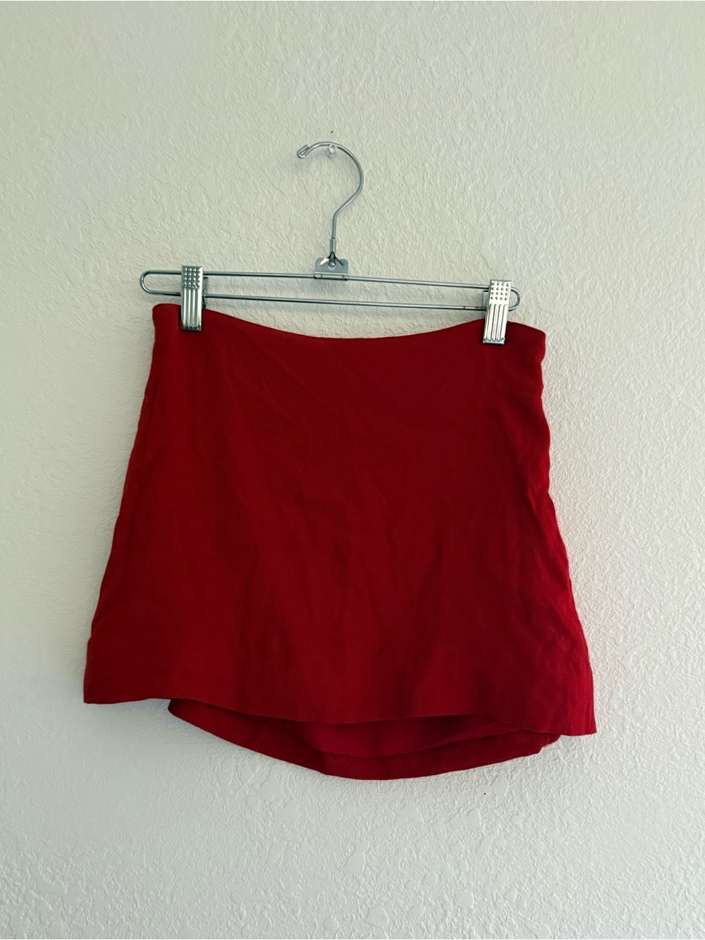 Reformation Red Women's Mini Skirt size 0
